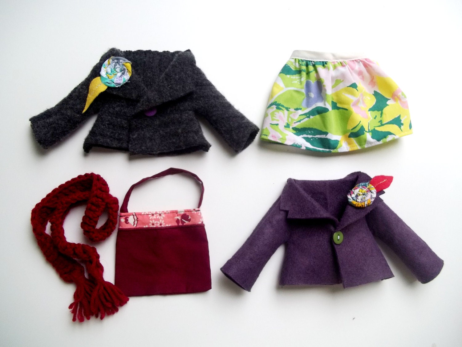 Doll Clothing To Add to Your Hen And Chick Cloth Fabric Rag Doll