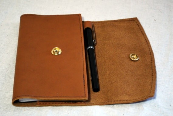 Black Leather Planner Refillable 74