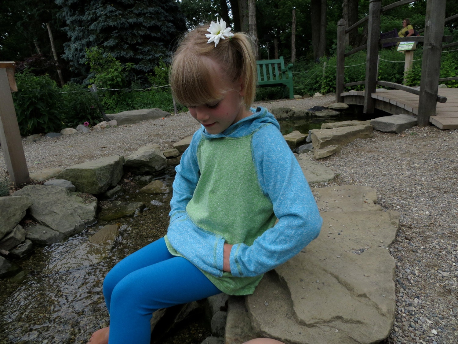 Girls Organic Hemp Hoodie