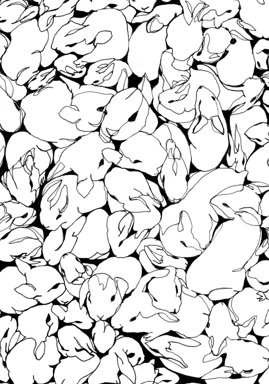 Rabbit Pie Greetings Card