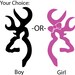 Wall Decals Deer Browning Hunting Baby Humor