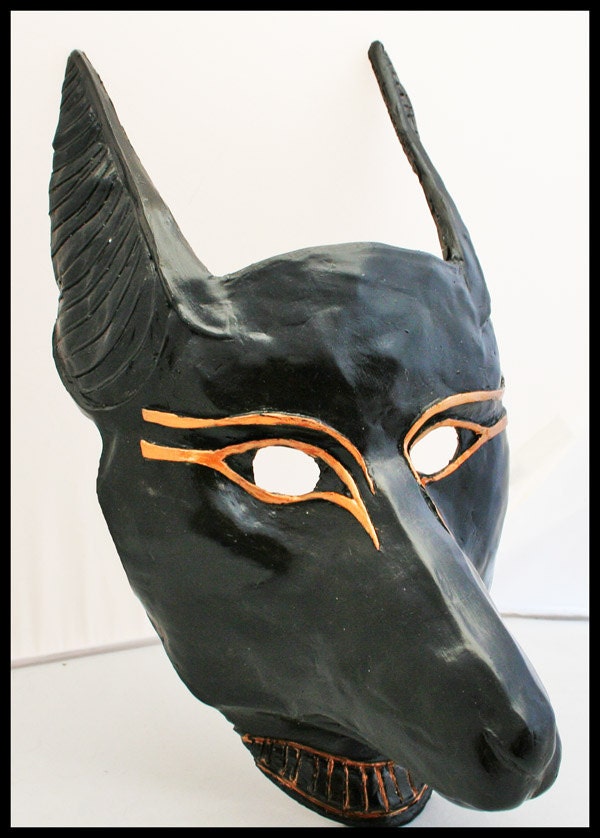 Anubis Mask - Black or Gold