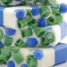 Fresh Blueberry Soap Handmade Cold Process, Vegan Friendly