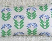 Blue Elderberry bolster cushion cover