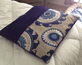 Navy Corduroy Pet Pillow