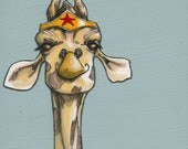 Wonder Giraffe- Small Print 4.5x4.5