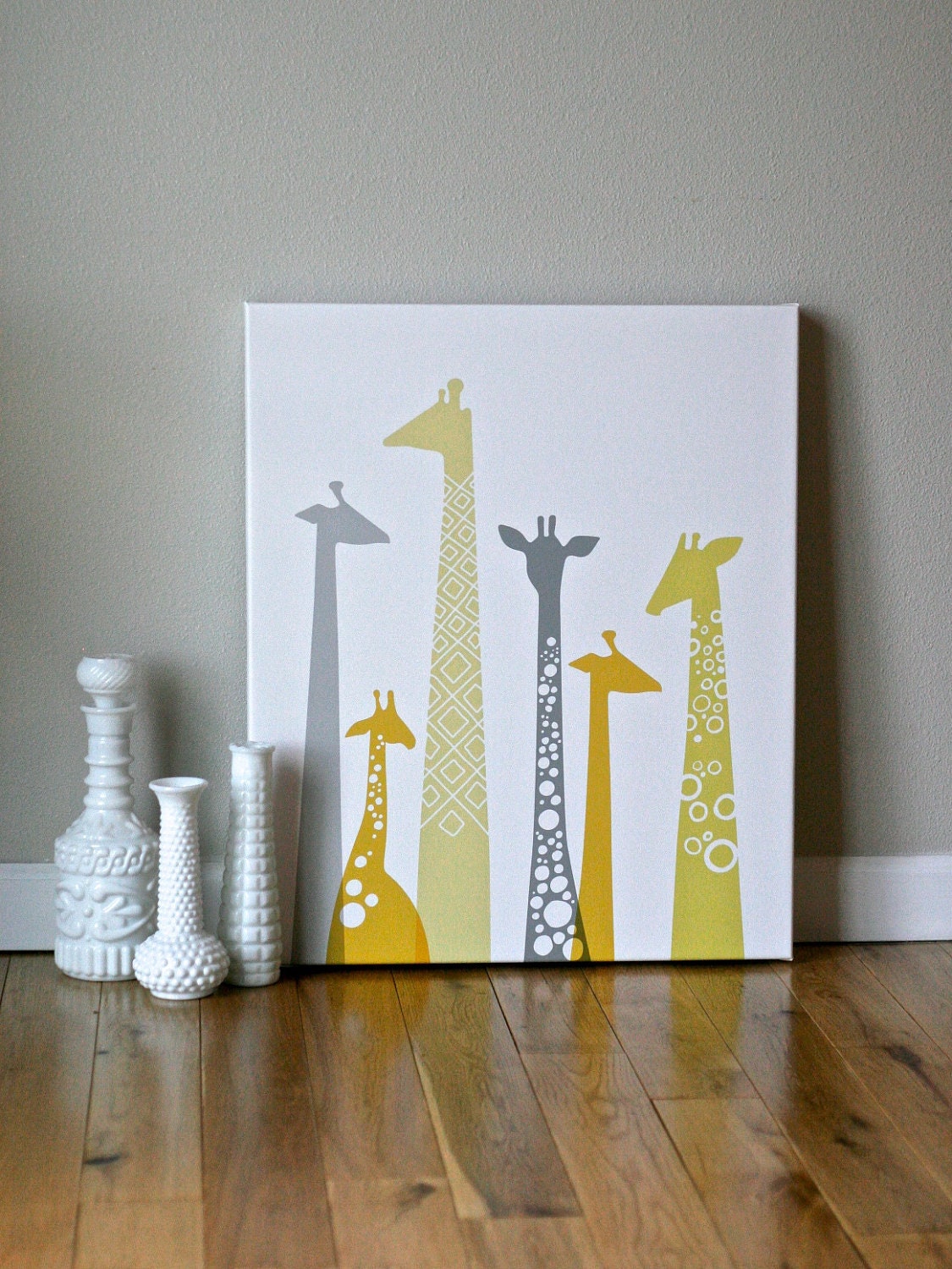 custom canvas print art (shown in 20X24")