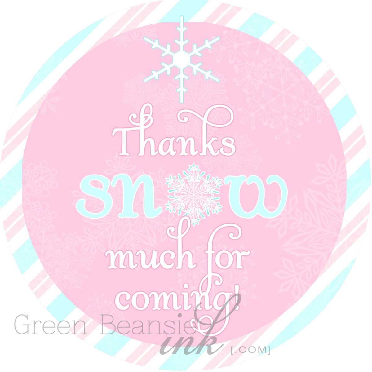 WINTER ONEDERLAND Printable Favor Tags Il_170x135