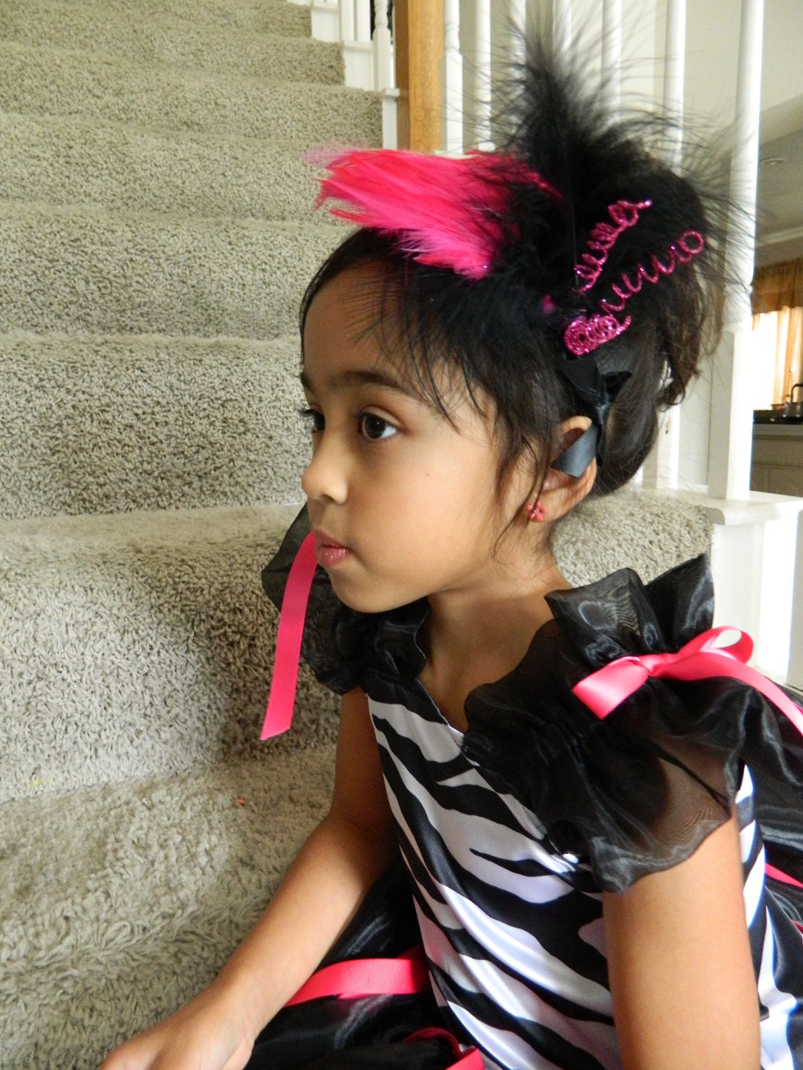 Girls Zebra Dress/Costume for Little Girl