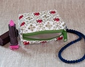 Purse Pouch Makeup Bag Pill Case Very Vintage Oilcloth