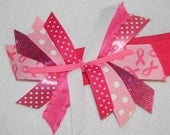 NEW... Infant / Toddler Breast Cancer Awareness Headband Streamer.  So adorable and ready to SHIP.