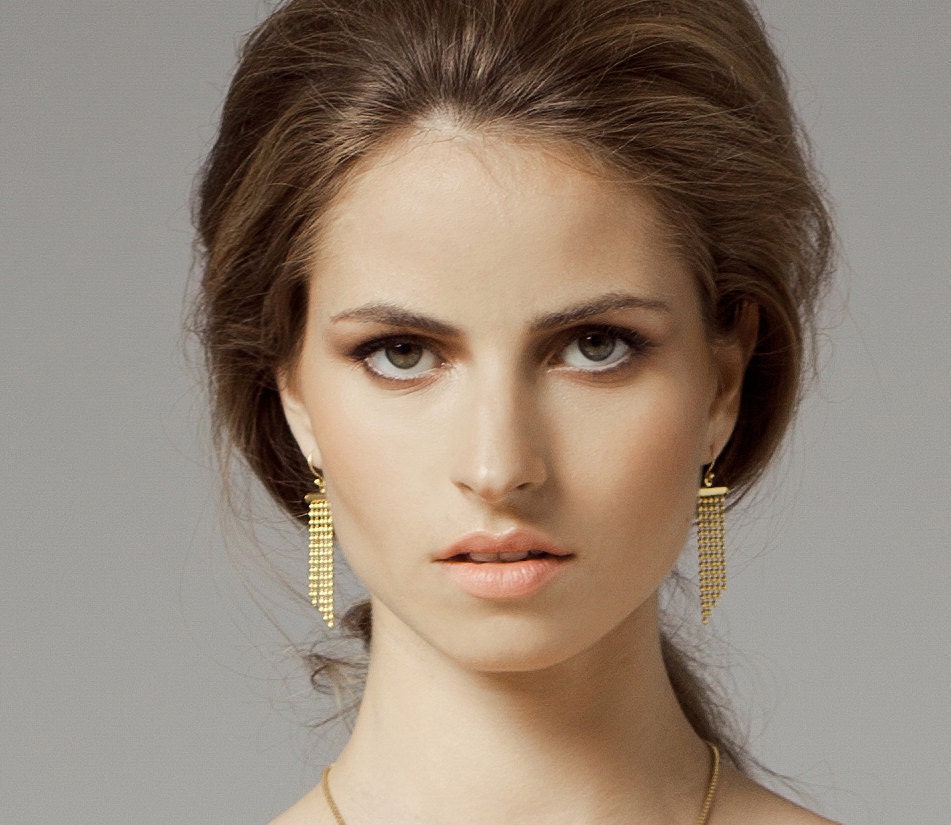 Mila Earrings in Gold