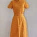 vintage 60s dress / 60s dress / peter pan collar / Mad About Saffron