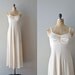 maxi dress / 70s long dress / Tabula Rasa dress