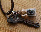 Screwy Idea Key to Happiness Pendant