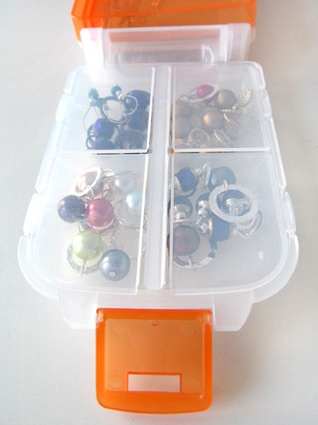 Snap 'n Go Notions Case - Jumbo - On-The-Go Accessory for Knitters and Crocheters - Osage Orange