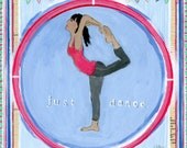 Just Dance - PRINT of a Mixed Media Painting