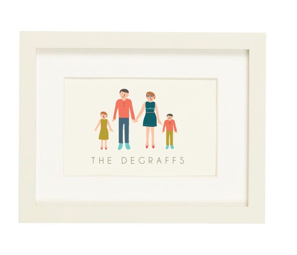 Custom Family Portrait Illustration