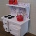 Apple Cottage stove, twelfth scale dollshouse miniature