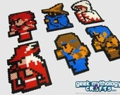 YOU CHOOSE 1 - Final Fantasy Video Game Perler Bead Sprite