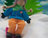 Tamara - Free Style Skier - Waldorf Kids Toy