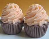 Chocolate Orange Cupcake Soap -  Kids Soap - Dessert Soap - Sweet Smelling Soap