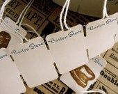 1 Dozen Vintage Boston Store String Tags