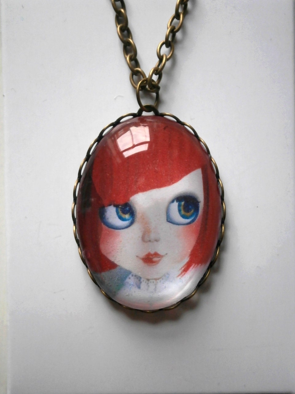 Blythe Doll Pendant Necklace Jewellery - Wearable Art