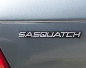 Sasquatch Custom Car Emblem