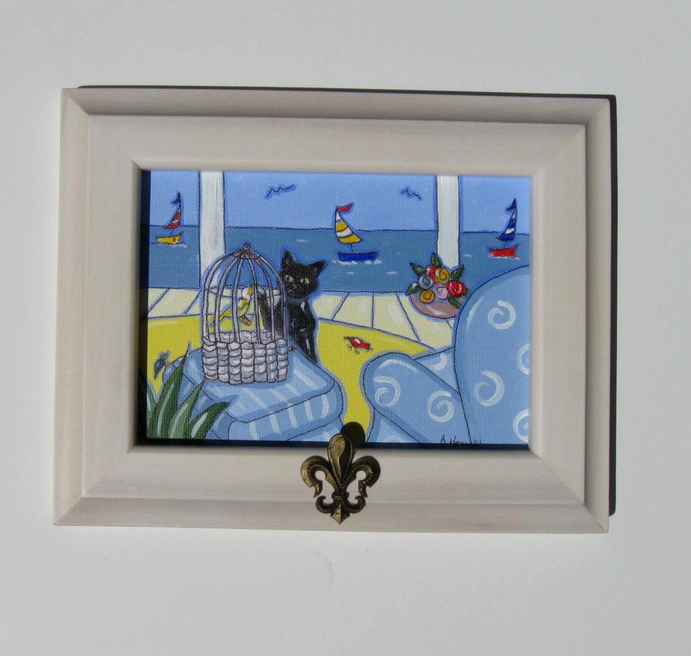 Custom Kitty painting for Greyhound