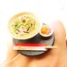 Japanese Food Ring Miniature Food Jewelry Traditional Japanese