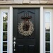 Berry Wreath - Front Door Wreath - Chocolate and Cream