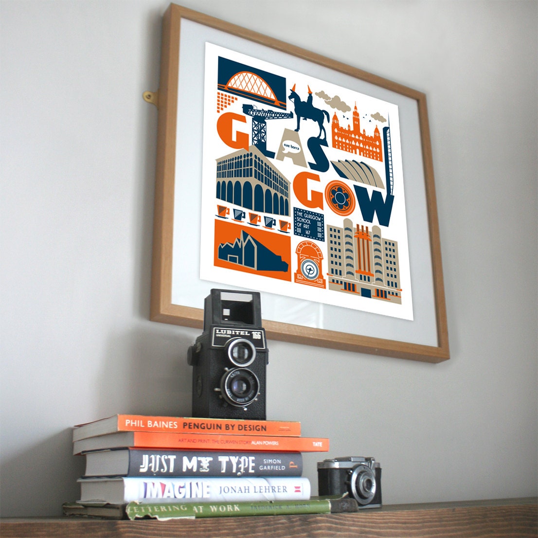 Glasgow, Scotland print