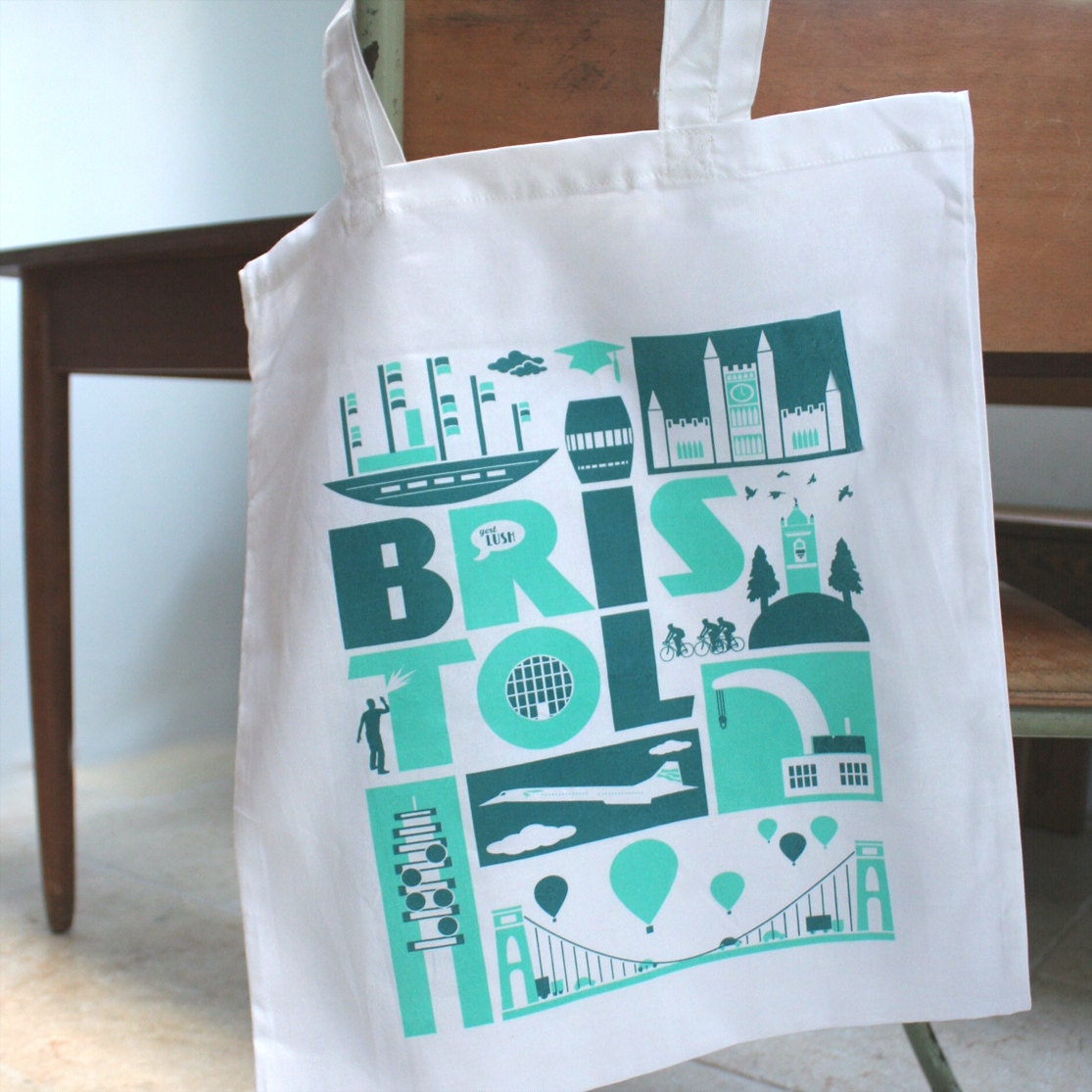 Bristol City tote bag
