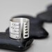 Stepping Stones Ring- Custom Personalized Words or Quote