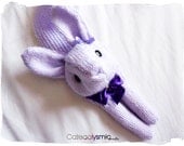 Candy Violet Bunny Rabbit Scarf