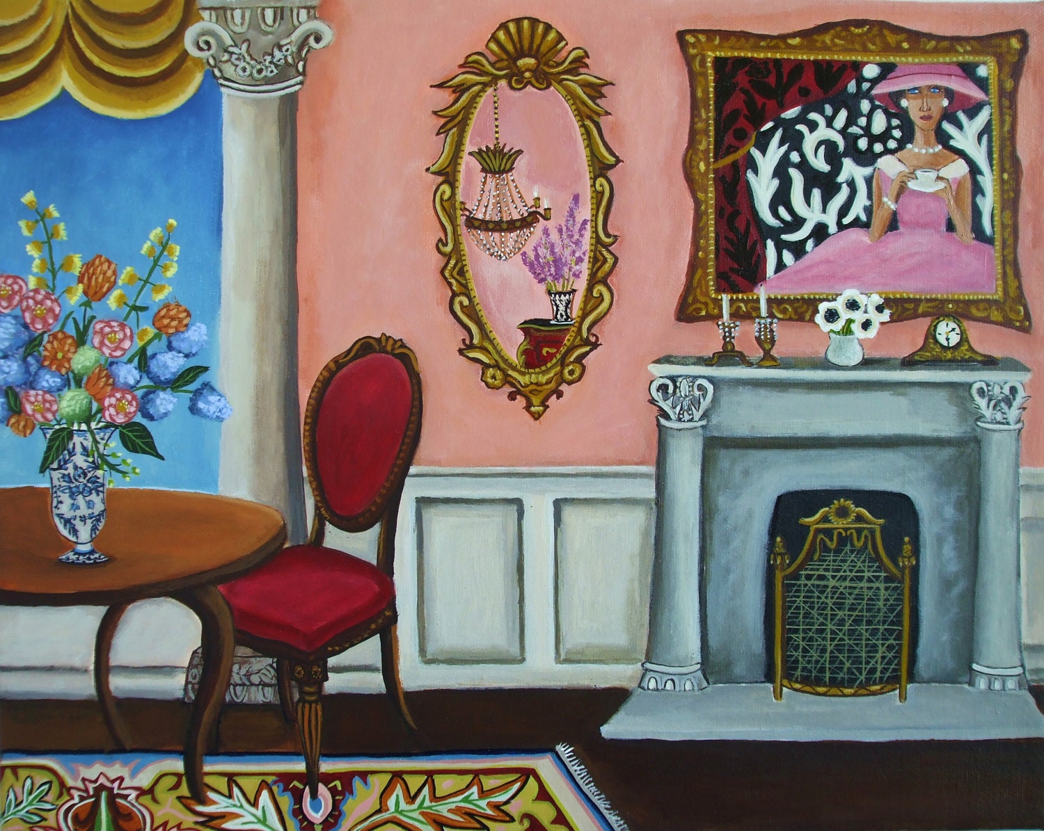 Paris Apartment-Open Edition Print