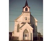 Sunday Morning - 8x12 Original Signed Fine Art Photograph - Church Photo