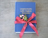 Carpe Diem - Vintage Latin English Dictionary, Langenscheidt's