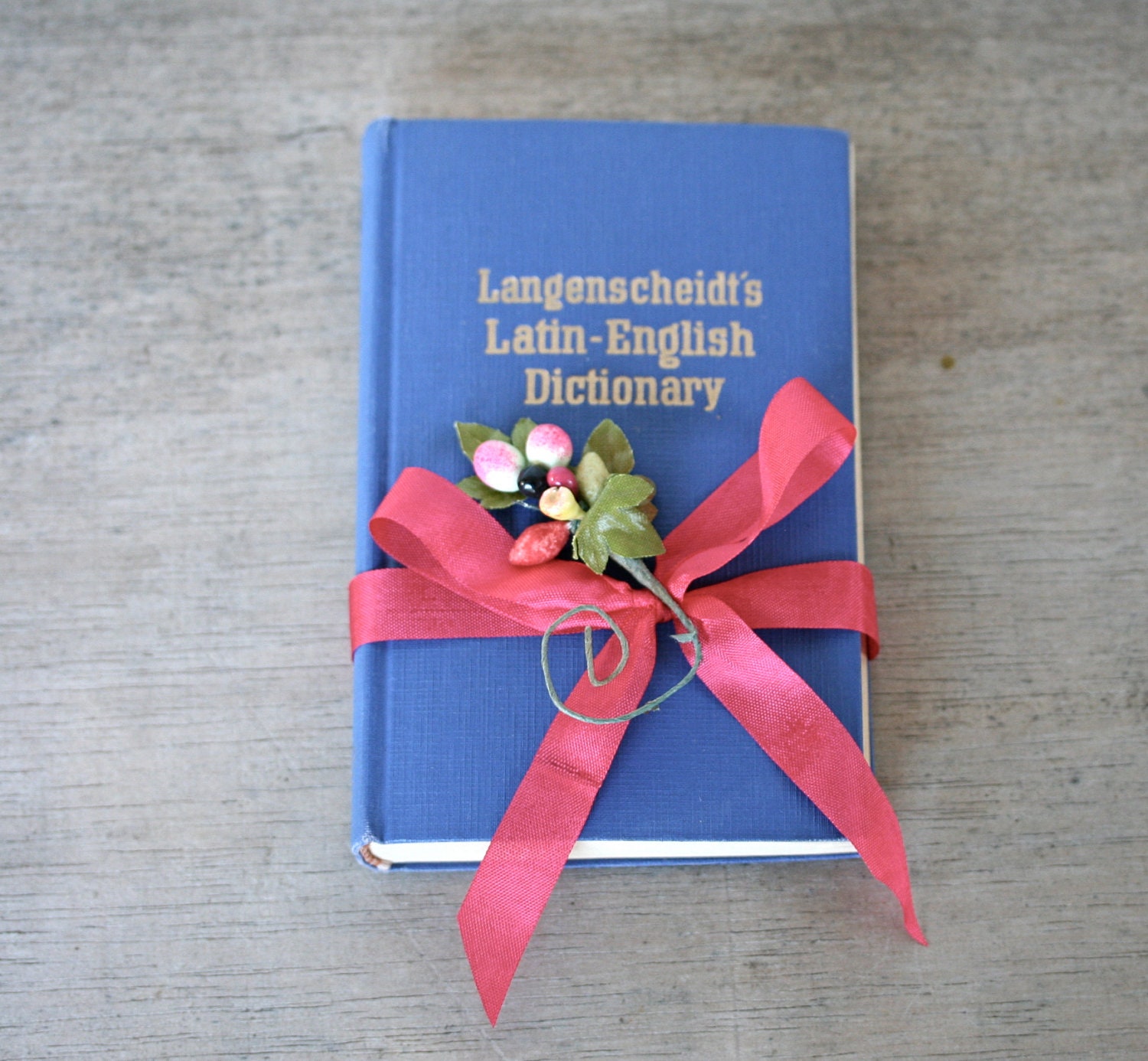 Carpe Diem - Vintage Latin English Dictionary, Langenscheidt's