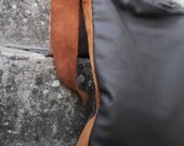Black Brown Bag Special Cowhide