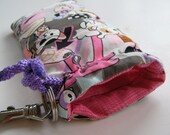 KAWAII sleeve, case, pouch, cover, for iPhone, Smartphone,MP3 player, iPod, Blackberry/ PURPLE