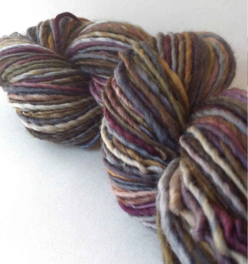 Chicken Payback - worsted weight handspun yarn