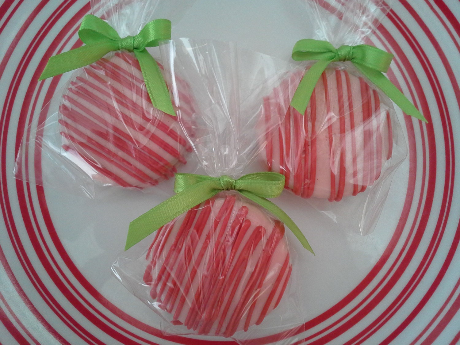 Strawberry Shortcake Theme Chocolate Covered Oreos Cookies Birthday Party Favors Red Pink Green Wedding Favors Pink Baby Shower Favors