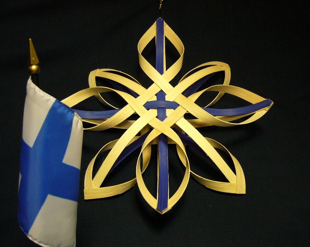 Star of Finland - Hand Woven Nordic Star