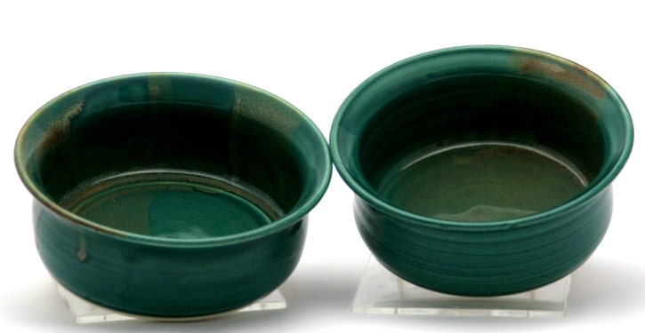 Green Brie Baker in Copper Mountain Glaze Combination