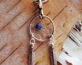 Dreamcatcher Charm Dreadlock Bead Silver Accessory Extension Accessories Dread Boho Bohemaian Hippie Silver
