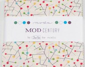 Mod Century Charm Pack - Jenn Ski - Moda Premium Cotton Quilting Squares