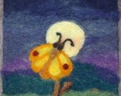 010 "Luna Moth" Thyme Tile NeedlefeltingPattern Kit