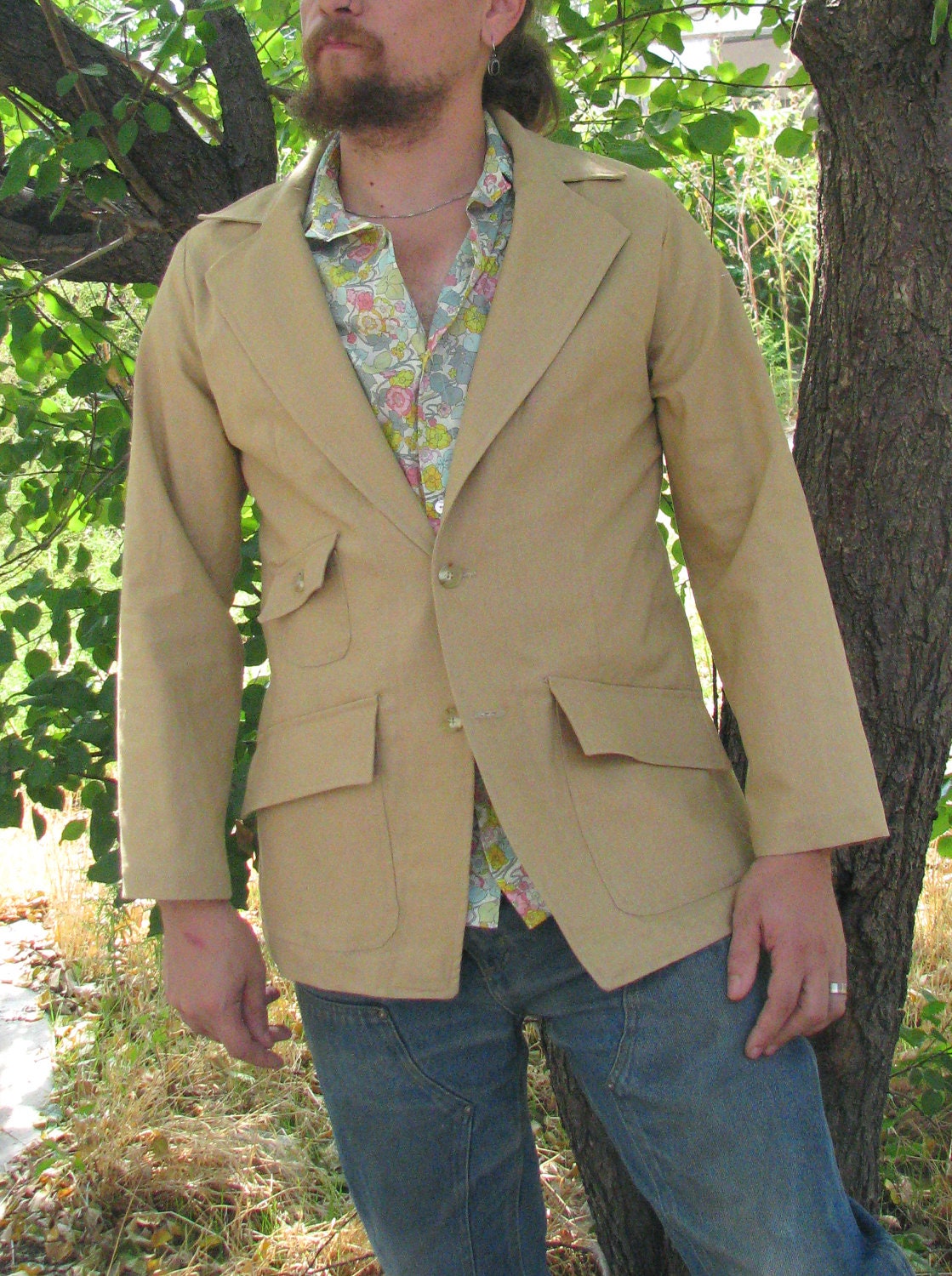 Unstructured Linen Blazer--Made to Measure---Editions36